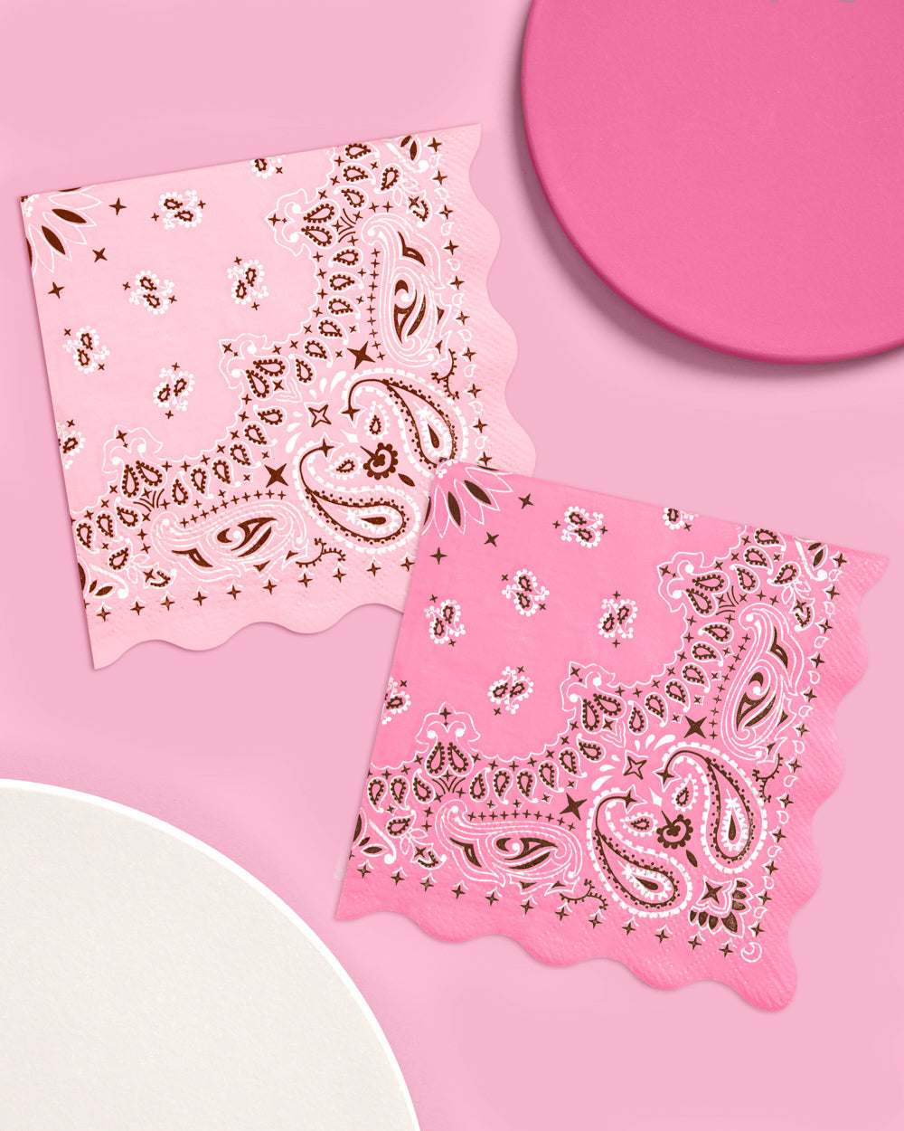 Cowgirl Napkins - 24 napkins + 2 designs