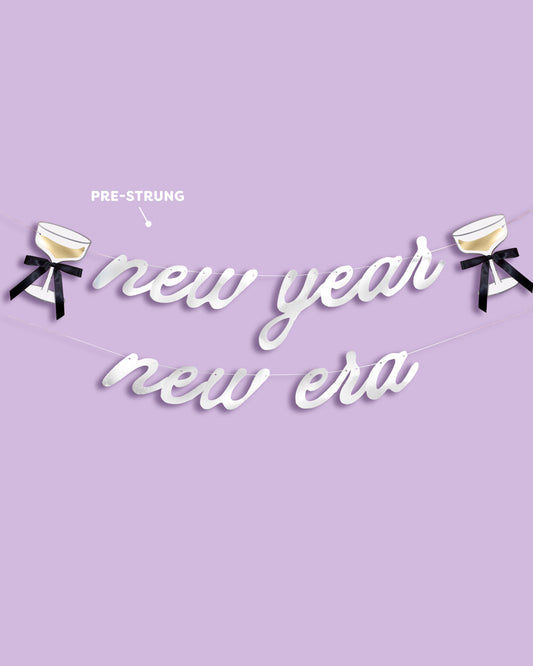 New Year, New Era - two piece banner