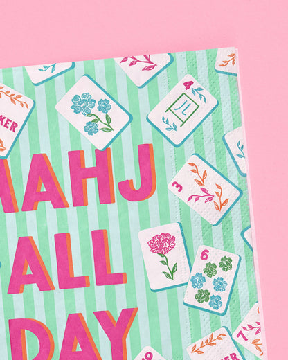 Mahj All Day Cocktail Napkins - 25 paper napkins