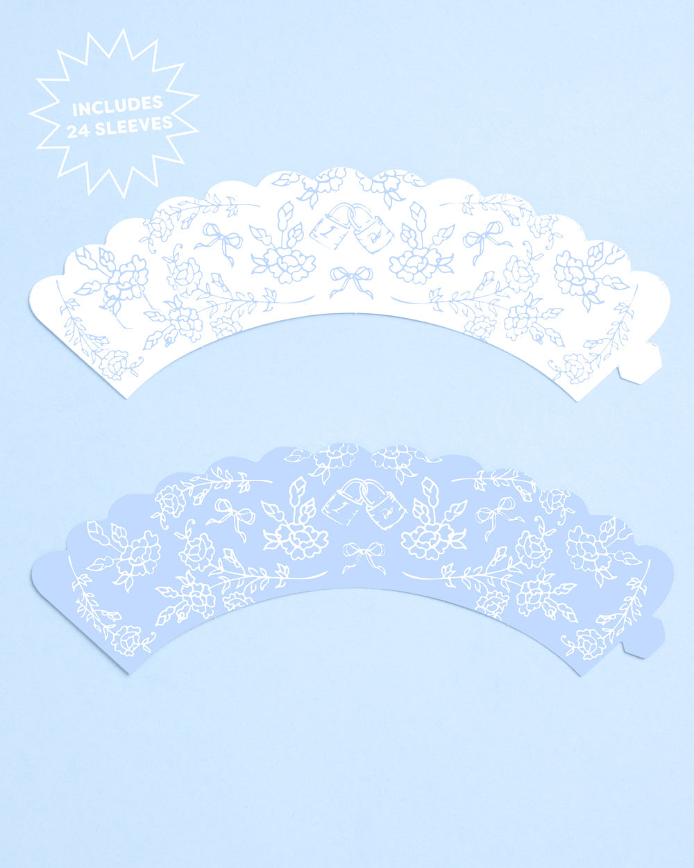 Happily Ever After Toppers - 24 wrappers + toppers