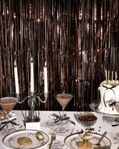 Espresso Martini Curtain - set of 2 curtains
