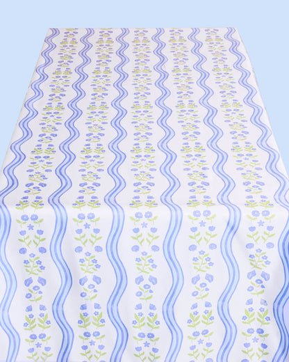 Coastal Tablecloth - washable tablecloth