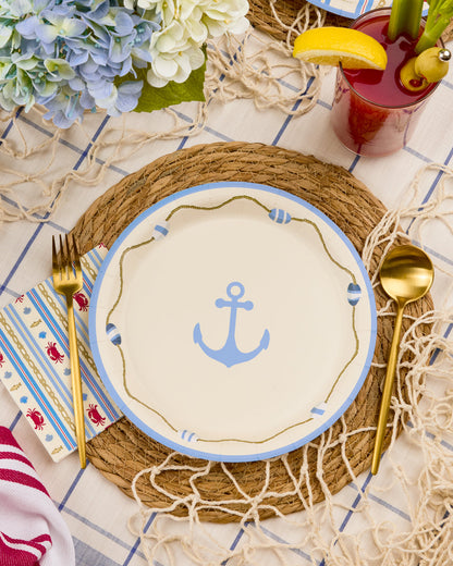Nautical Plates - 24 paper plates