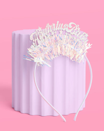 Aquarius Baby Headband - fringe headband