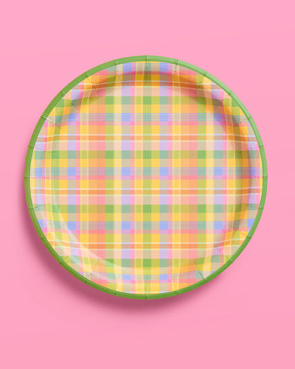 Summer Camp Plates - 24 paper plates