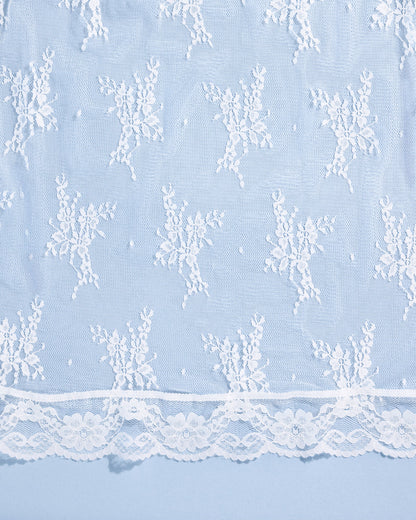 Lace on Lace Veil - layered multi lace veil