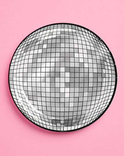 2027 NYE Disco Plates - 10 or 24 paper plates