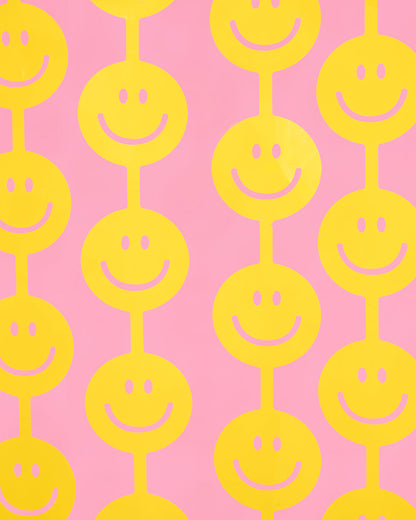 Smiley Curtain - matte foil curtain