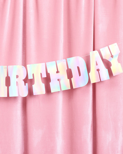 Western HBD Banner - 5 foot banner