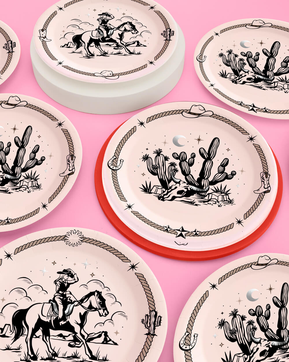 Texas Hold 'Em Plates - set of 24 paper plates