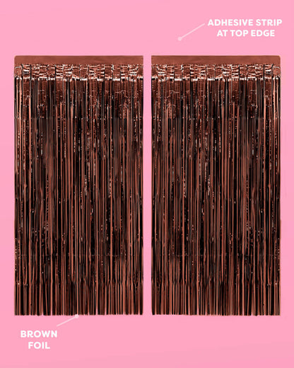 Espresso Martini Curtain - set of 2 curtains