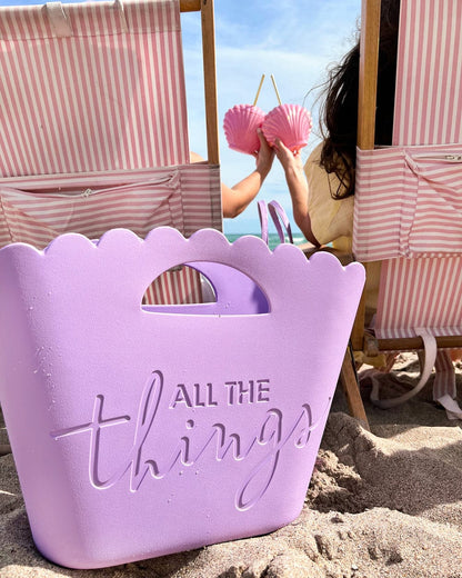 All The Things Lavender Jelly Tote