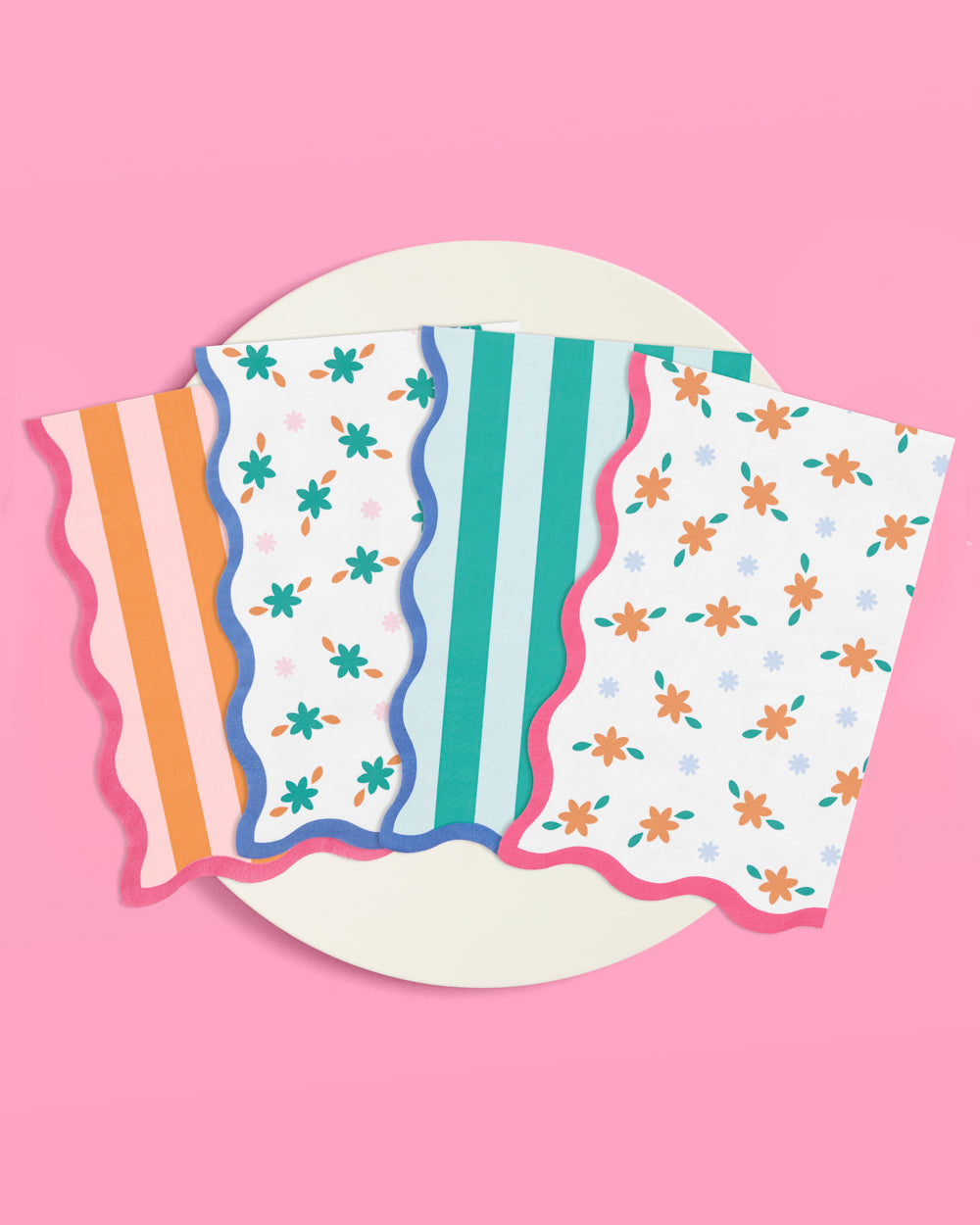 Italian Summer Duo - 32 plates + 24 napkins