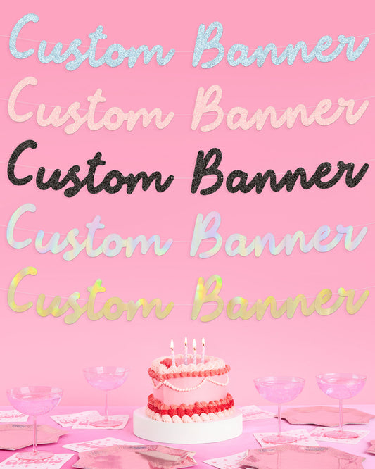 Vacation Custom Banner - customizable banner
