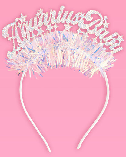 Aquarius Baby Headband - fringe headband
