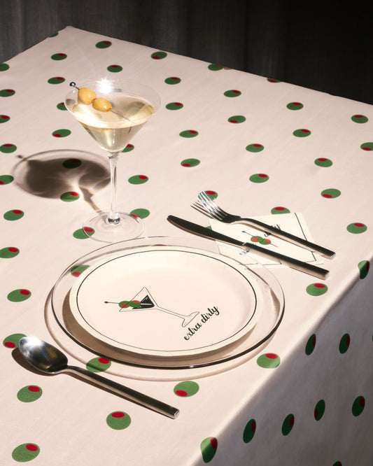 Extra Dirty Tablecloth - reusable tablecloth