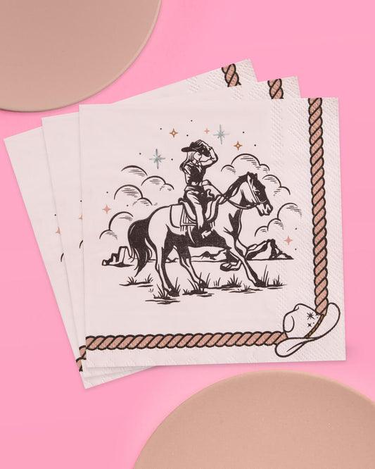 Texas Hold 'Em Napkins - 25 paper napkins