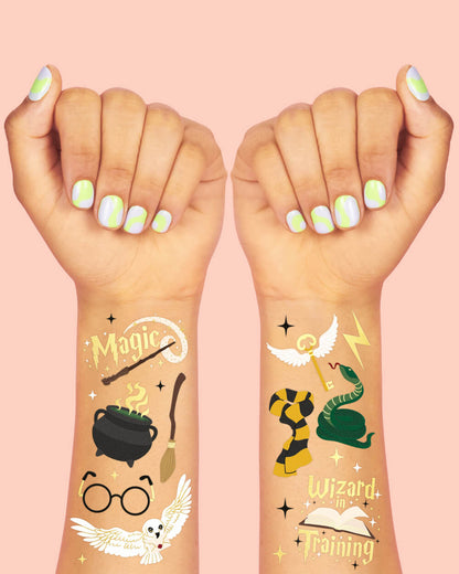 Wizard Tats - 56 temporary tattoos