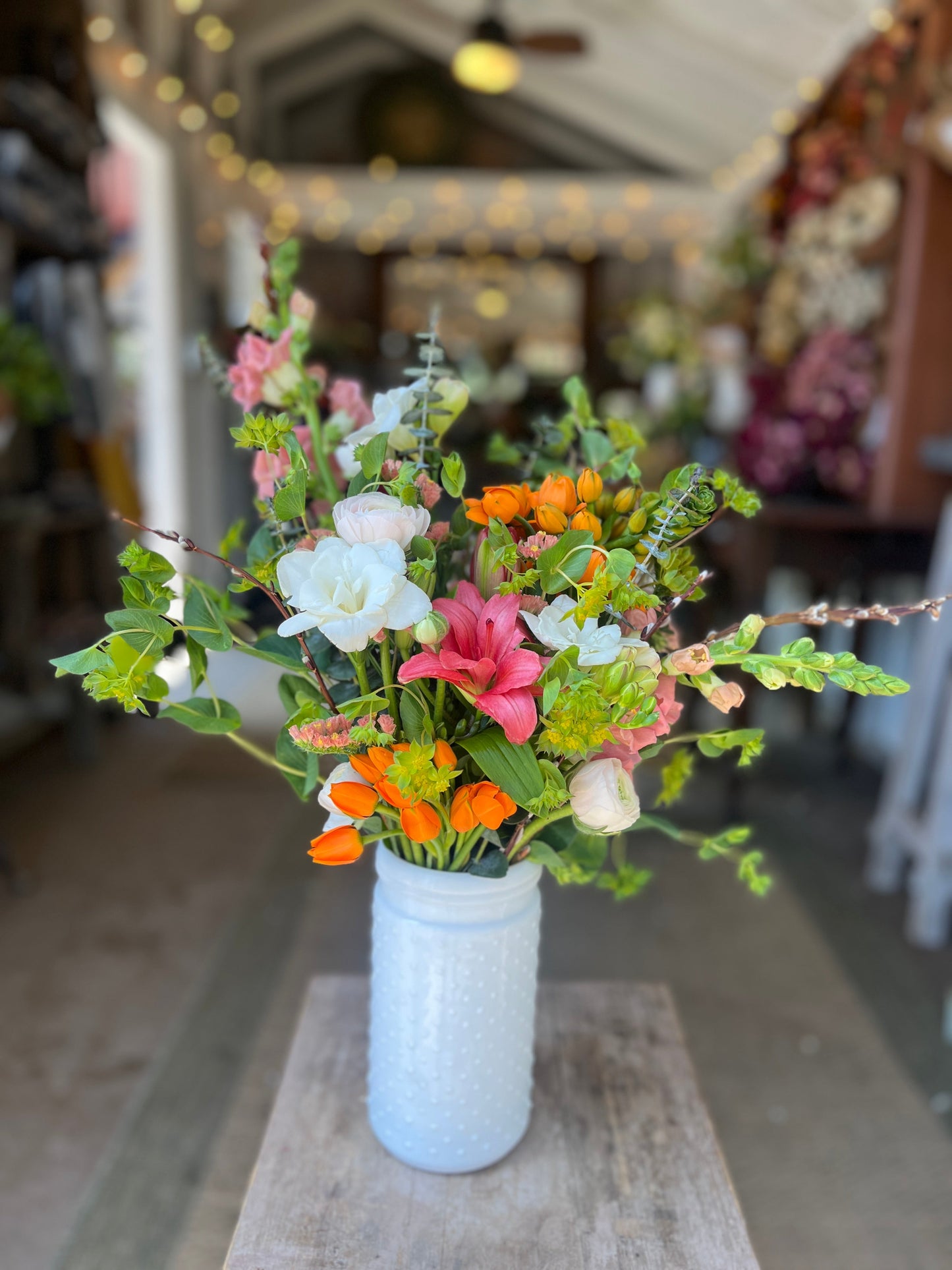 Seasonal Vase Arrangement
