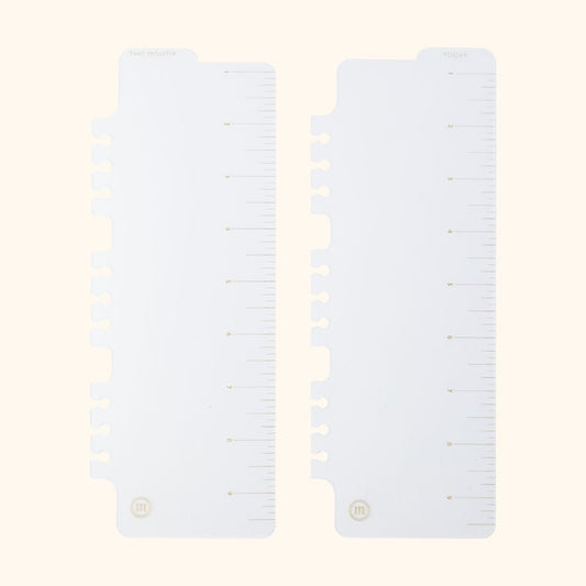 Snap-In Bookmarks for Spiral Planners (2 Pack)