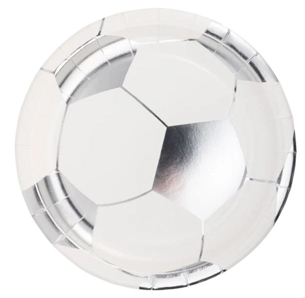 Soccer Ball Paper Plate