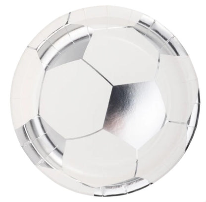 Soccer Ball Paper Plate