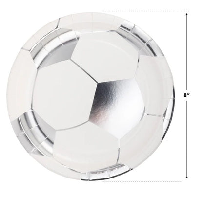 Soccer Ball Paper Plate