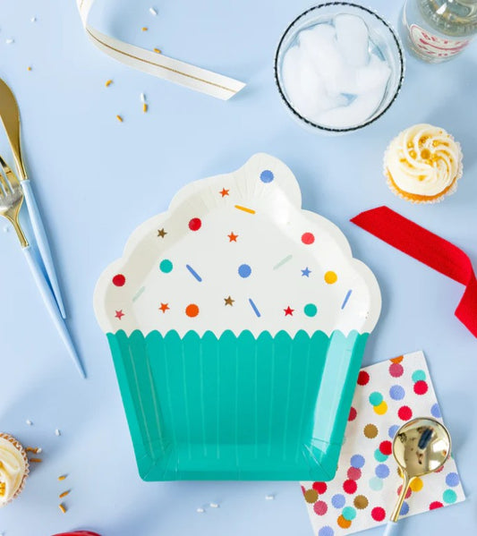 Primary Confetti Paper Cocktail Napkin