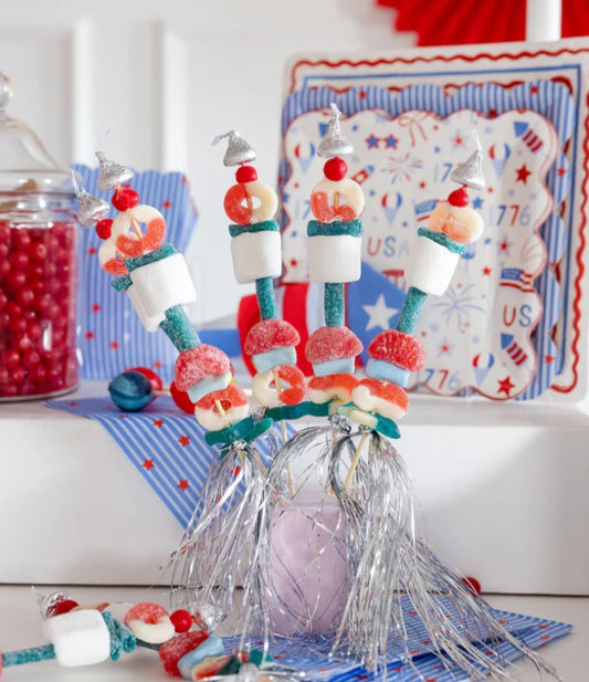Stripes and Stars Paper Guest Napkin