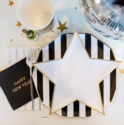 Blanc White Star Shaped Plates