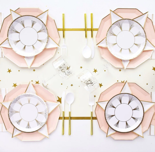 Blanc White Star Shaped Plates