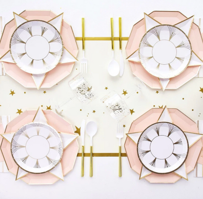 Blanc White Star Shaped Plates