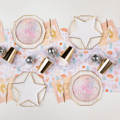 Blanc White Star Shaped Plates