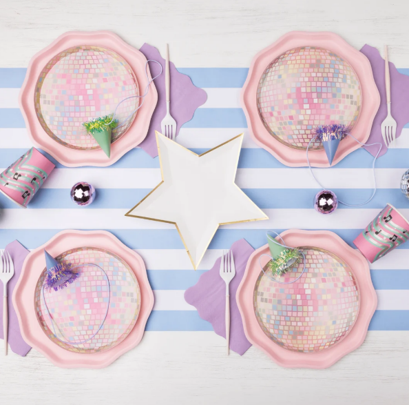 Blanc White Star Shaped Plates