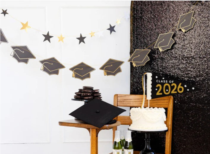 Multi Star Grad Hat Banner Set