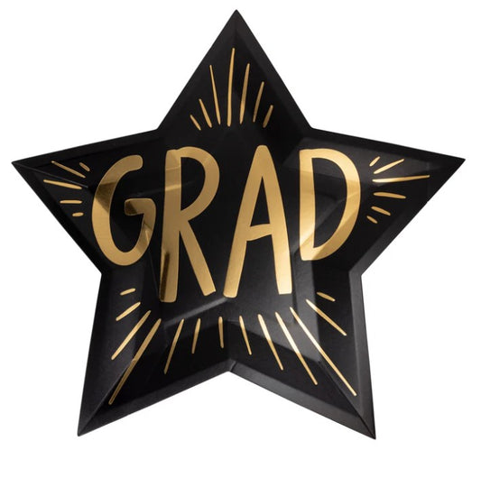 Grad Star Shaped Plate