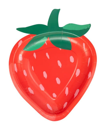 Strawberry Shaped Plate