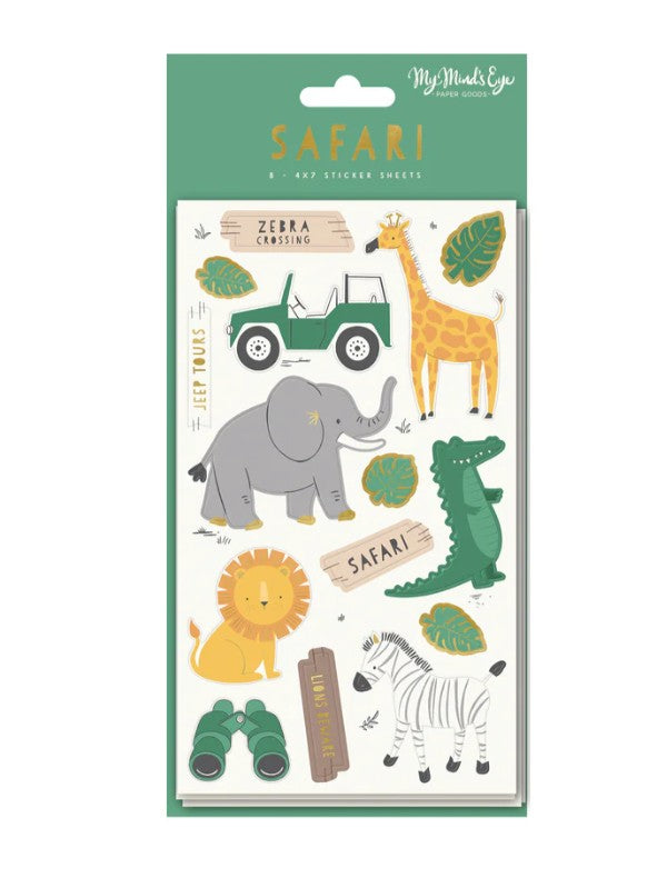 Safari Sticker Set