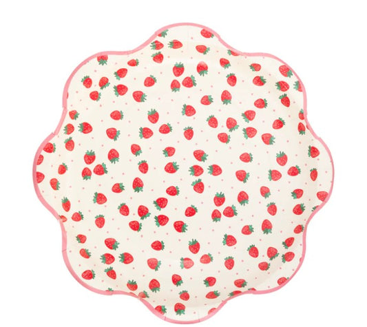 Strawberries 10" Plate