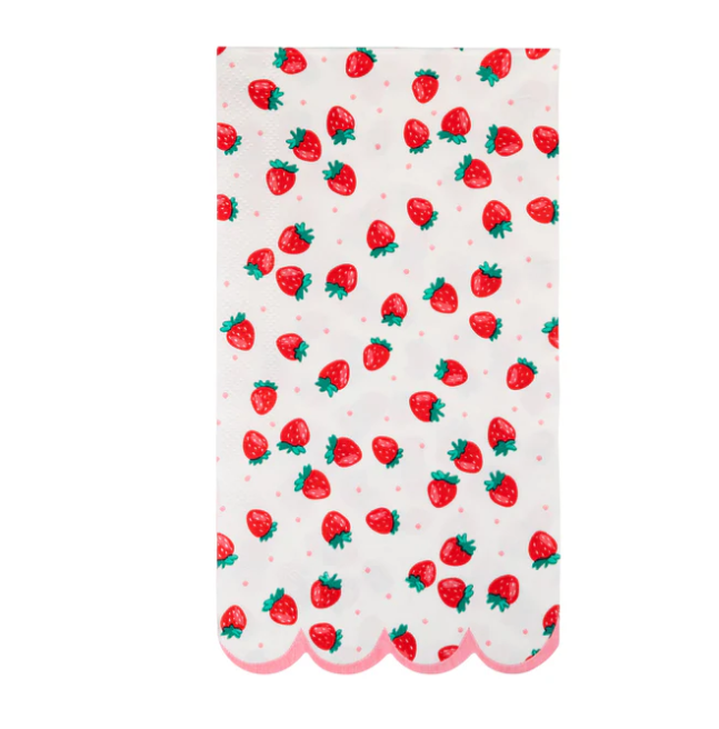 Strawberries Dinner Napkin