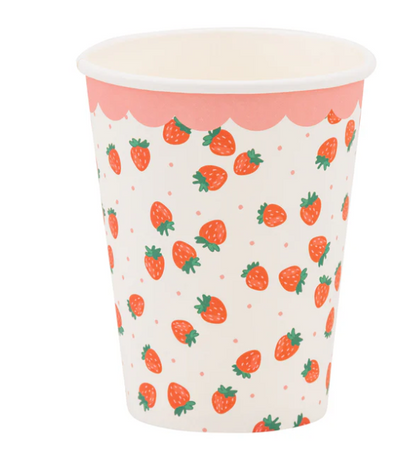 Strawberries Party Cup