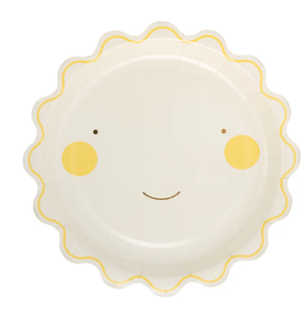 Smiling Sun 9" Plate