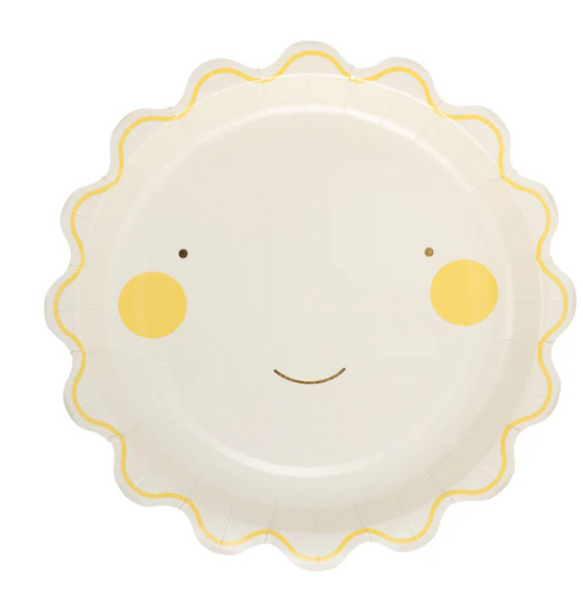 Smiling Sun 9" Plate
