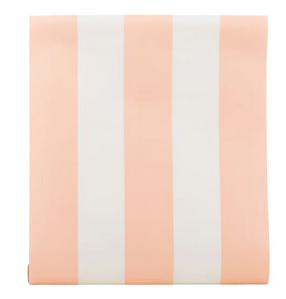 Pink Striped Table Runner