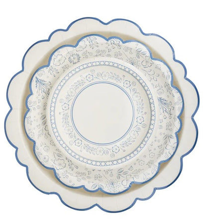 Pembroke Floral 7" Paper Dessert Plate