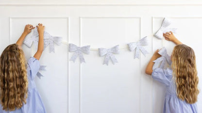 Floral Bow Banner