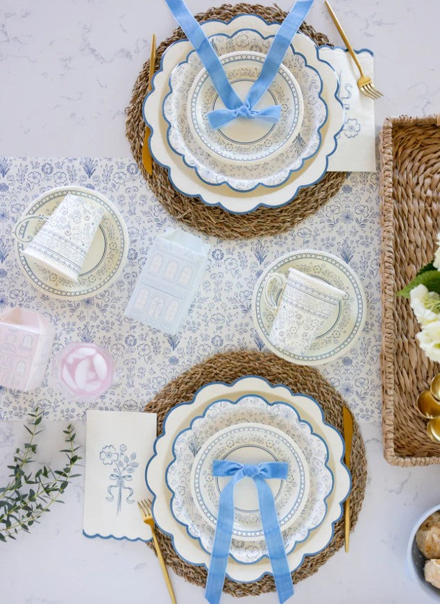 Pembroke Floral Paper Table Runner