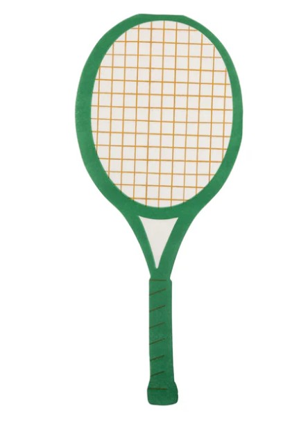 Tennis Racket Napkin Set