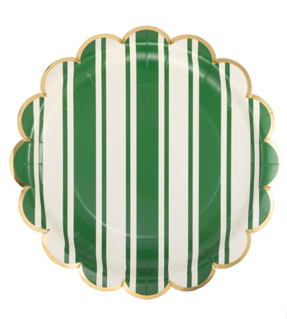 Tennis Striped Plate