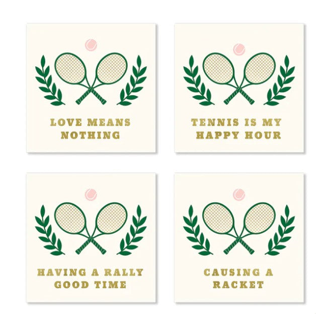Tennis Sayings Napkin Set